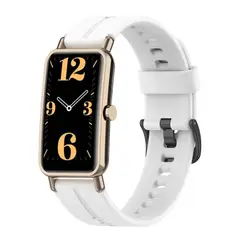 GENERICO - Correa Silicona para HUAWEI FIT MINI - Blanco