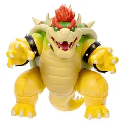 JAKKS PACIFIC - Super Mario Bros - Bowser Deluxe 20 cm