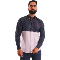 GENERICO - Camisa Manga Larga Hombre Algodón Pima Piero Biani - Multicolor