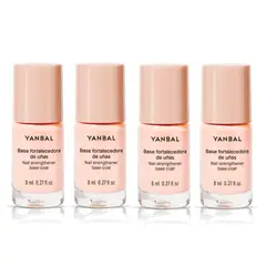 UNIQUE - Hot sale -base y fortalecedor de uñas x 4 und