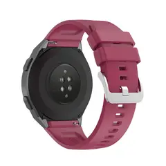 GENERICO - Correa Silicona para HUAWEI WATCH GT2 E - Vino