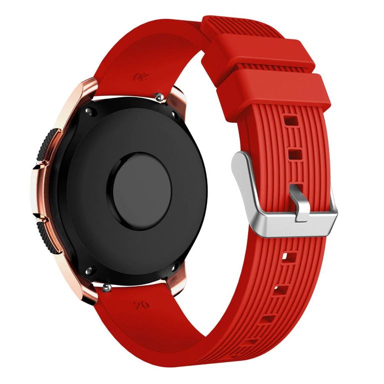 Correa Silicona para Samsung Galaxy Watch 4 / 4 Classic - 20mm - Rojo