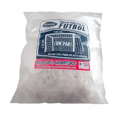 SPORTEX - Redes de Fútbol Reglamentaria Medida Oficial Nylon.