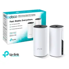 TP LINK - Sistema Mesh Tp-Link Deco E4 2 Pack Ac1200 Wi-Fi 5 Ghz 2.4 Ghz