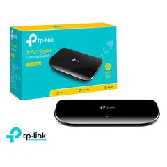 TP LINK - Switch Gigabit Tp-Link TL-Sg1008D 8 Puertos 10-100-1000Mbps