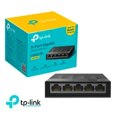 TP LINK - Switch Tp-Link Ls1005G Con 5 Puertos 10-100-1000 Mbps