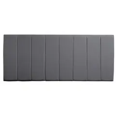 VILLA HOGAR - Cabecera Queen Boston plomo -