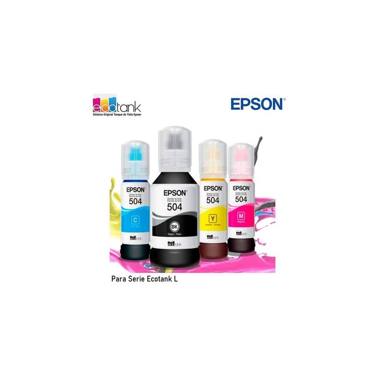 Pack tinta 504 serie l4160, l4260, l6171, l6271, l14150