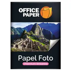 OFFICE PAPER - Papel Foto Premium Brillante 270g 20 Hojas A4