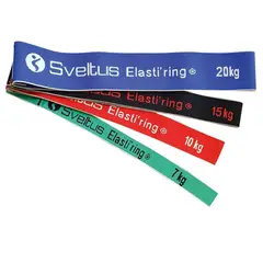 SVELTUS - Bandas Tela Set x 4 Elasti'ring 100% FRANCIA