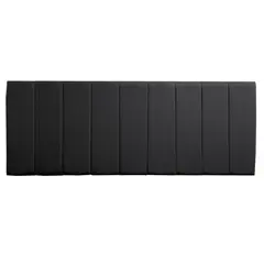 VILLA HOGAR - Cabecera King Boston negro - Villa Hogar.