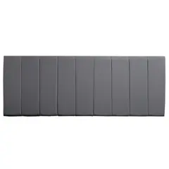 VILLA HOGAR - Cabecera King Boston plomo -