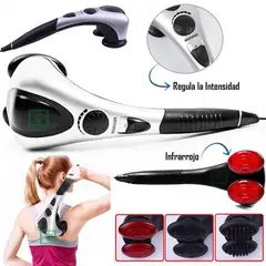 HOLGU - Masajeador profesional infrarojo 2 cabezales +accesorios