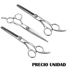 HOLGU - Tijeras profesional barberia peluquería entresaque pulidora