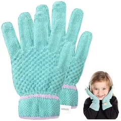 MINARI - Guantes de Invierno para Niños Verde Agua GI350