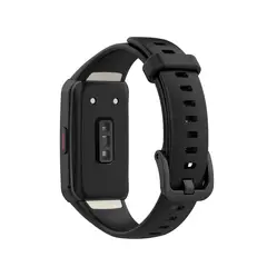 GENERICO - Correa Silicona para HUAWEI WATCH BAND 6 - Negro