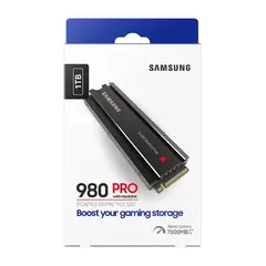SAMSUNG - Disco ssd m.2 980 pro 1tb 4.0 + disipador 7000 mbs
