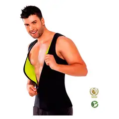 GENERICO - Fajas hombre reductor con cierre - neopreno