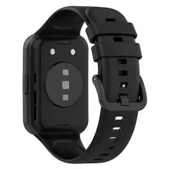 GENERICO - Correa Silicona 1 para HUAWEI FIT 2 - Negro