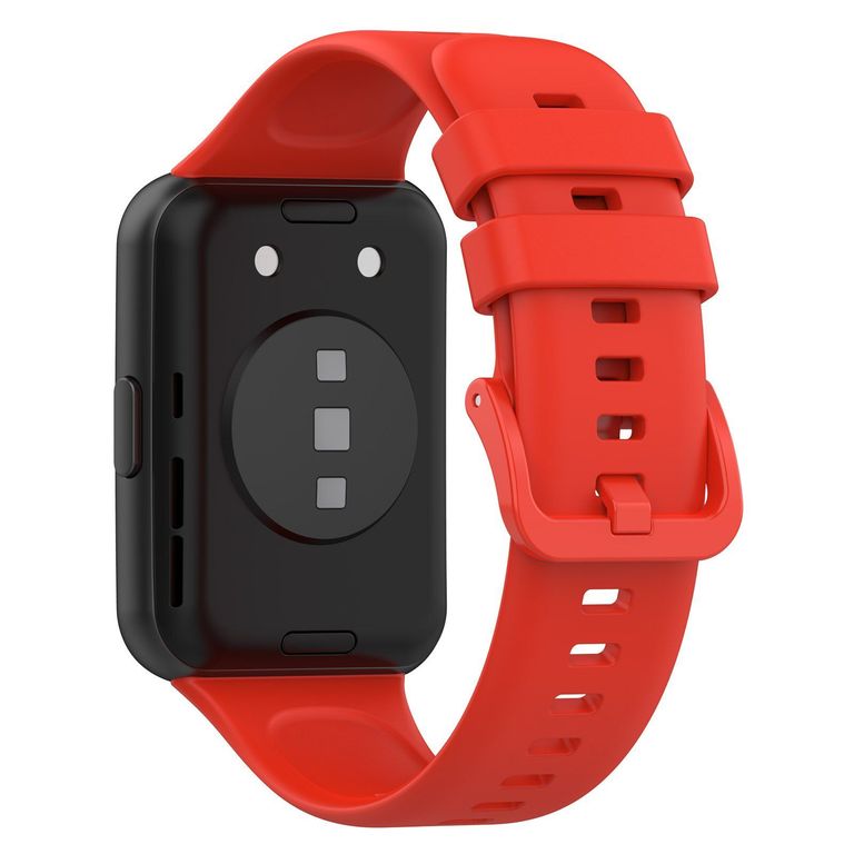 Correa Silicona 1 para HUAWEI FIT 2 - Rojo