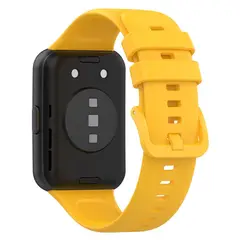 GENERICO - Correa Silicona 1 para HUAWEI FIT 2 - Amarillo