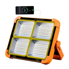 GENERICO - REFLECTOR SOLAR 1000W MULTIFUNCIÃ“N LED CARGA CELULAR CAMPING