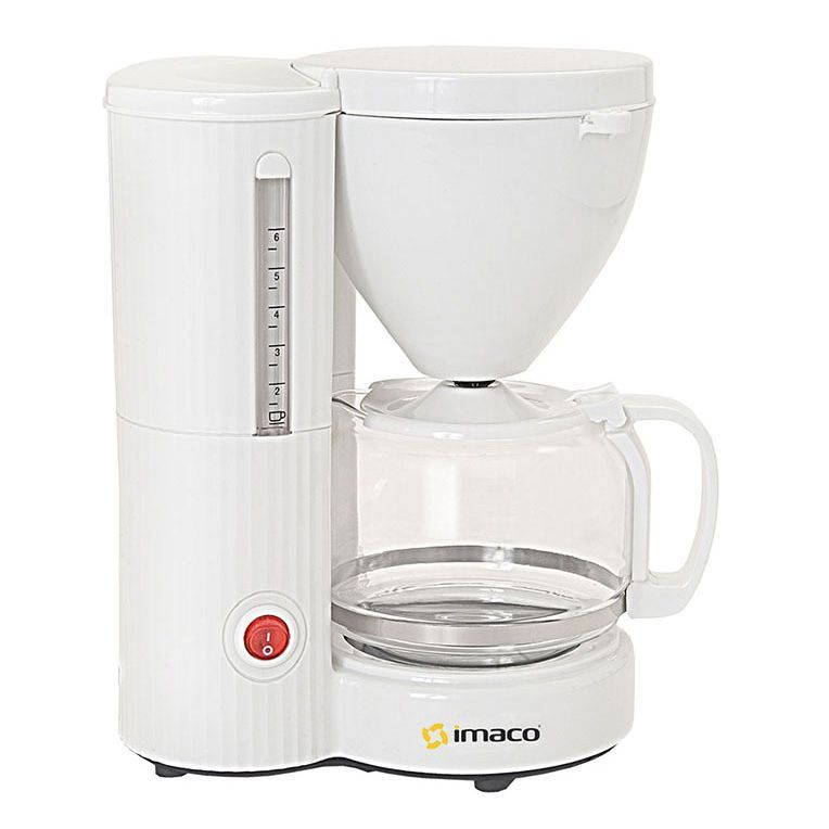 Cafetera de 6-8 Tazas ICM608 Blanco