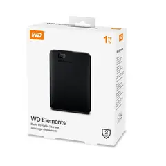WESTERN DIGITAL - DISCO DURO EXTERNO 1 TB ELEMENTS