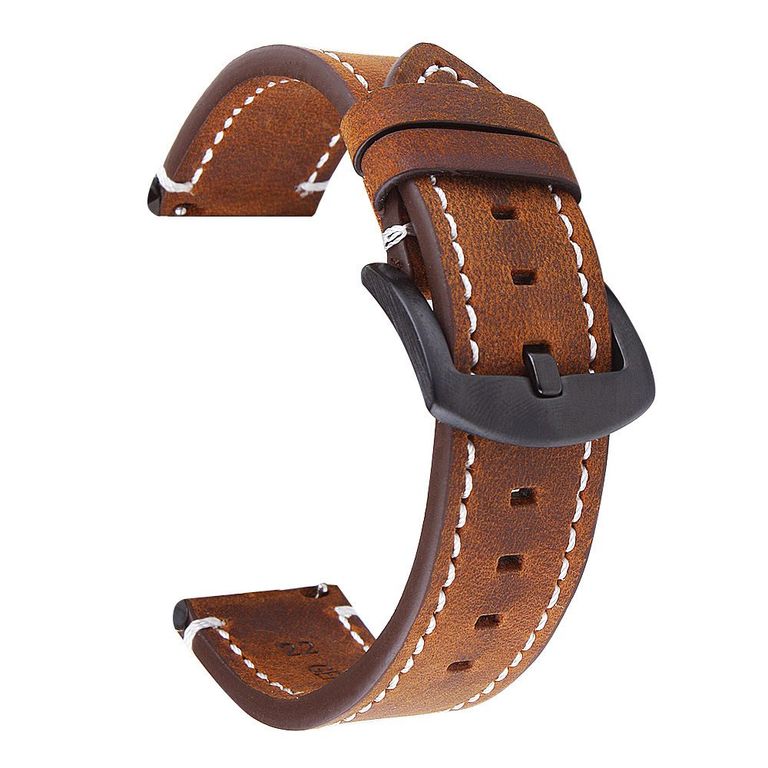 Correa de CUERO para HUAWEI WATCH GT2 42MM - Marron