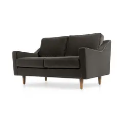 YOLODECORO - Sofá DDallas De 2 Cuerpos Gris Cemento