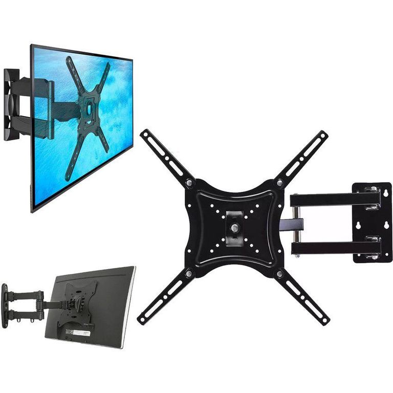 Rack tv lcd led smart 14 32 55 soporte móvil plegable