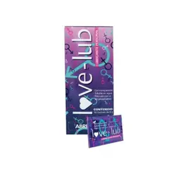 GENERICO - Caja de lubricante Love LUB de 50 sachets