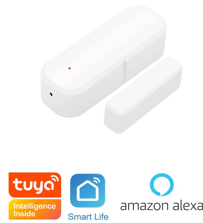Sensor Smart WIFI Puerta Ventana compatible con Alexa