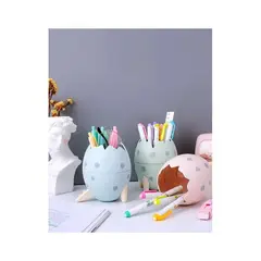 GENERICO - Porta lapiceros organizador de huevo de dinosaurio