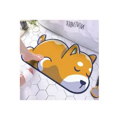 GENERICO - Piso ducha antideslizante secado rapido kawai-gato