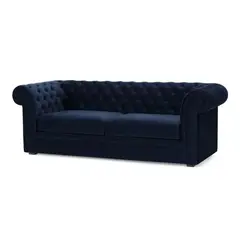 YOLODECORO - Sofá Beacon De 3 Cuerpos Azul