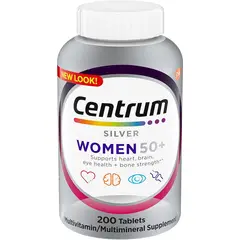 PERU IMPORTACIONES - Suplemento Centrum Silver Women 50+ x 200 Tabletas
