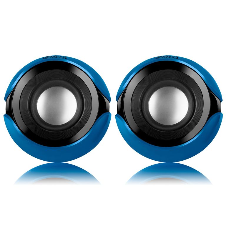 PARLANTES ZOOM - MIC S402B AZUL