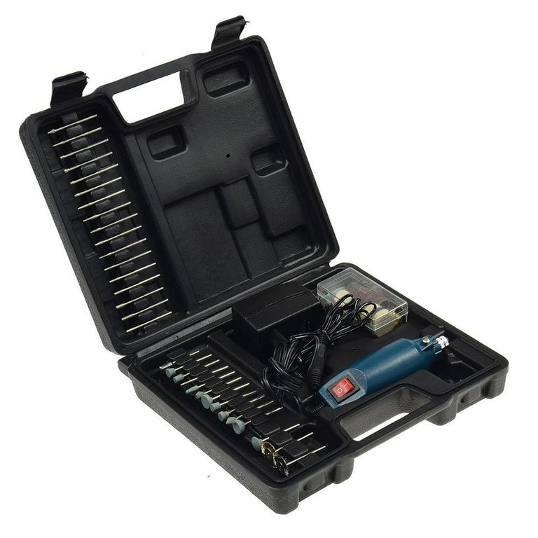 Mini Taladro y Esmeril Powermaq de 12v