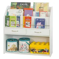 DIBA MUEBLES - Librero Infantil Freya Blanco