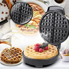 OEM - Maquina Electrica para Hacer hasta 4 Waffles a la vez 1200Watts