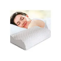 GENERICO - Almohada Ergonomica Viscoelastica Memory Pillow Funda