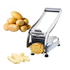 GENERICO - Cortador de Papas Fritas Acero Inoxidable