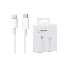 GENERICO - CABLE USB IPHONE 1 METRO LIGHTNING USB a C NUEVO - CAJA