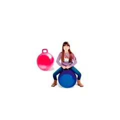 GENERICO - Pelota saltarina para niños y niñas brinca brinca 55cm