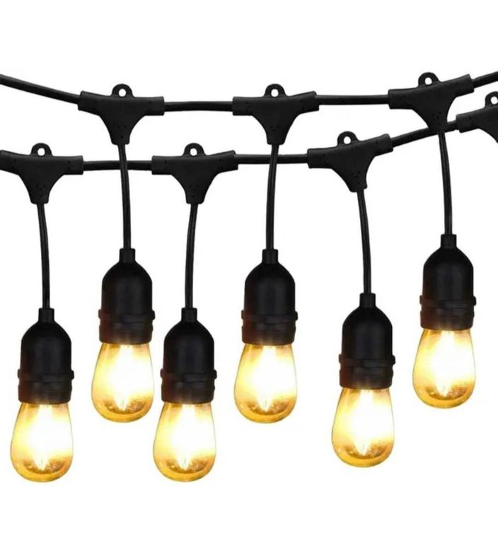 Guirnaldas 40 Focos 20M Decoracion Vintage para Fiestas Decorativa