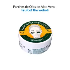 WOKALI - Mascarillas para Ojos de Aloe Vera- Fruit of the