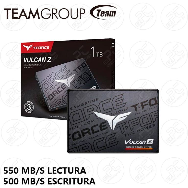 Disco Solido SSD Vulcan Z 1TB SATA 6GBs 2.5 T253TZ001T0C101