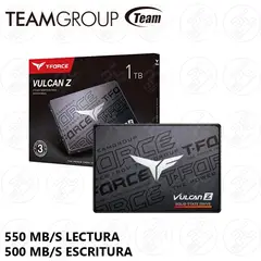 TEAMGROUP - Disco Solido SSD VULCAN Z 1TB 25 T253TZ001T0C101
