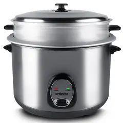 PRACTIKA - Olla Arrocera 4.2 Litros con Vaporera Cromada